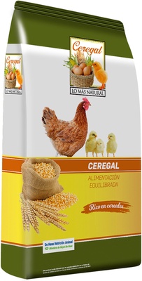 Pienso Ceregal Pollos y Gallinas 25 kg Pienso Ceregal Pollos y Gallinas 25 kg